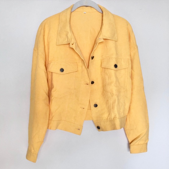 2 Piece Yellow Jacket & Skirt Set - Picture 5 of 7